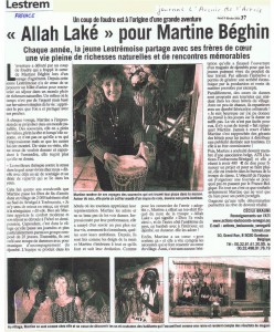 L'AVENIR DE L'ARTOIS - 9 Février 2006 - ALLAHLAKE