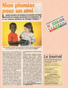 LE JOURNAL DES ENFANTS - 11 Juin 2004