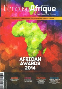 LE NOUVEL AFRIQUE - Mars 2014 - 12 ans d'ATS-Belgique - Couverture