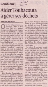 LE SOIR - 7 Juin 2003