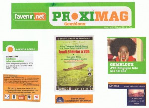 PROXIMAG - 12 ANS - ATS-BELGIQUE - 2014