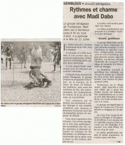 VERS L'AVENIR - MADI-DADO - GEMBLOUX