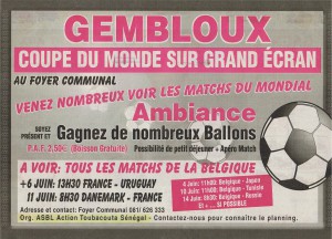 VLAN GEMBLOUX - 2002 - Coupe du Monde