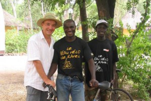 Adrien JOVENEAU lors du Ravel du Bout du Monde au Sénégal