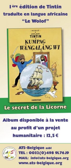 TINTIN EN WOLOF